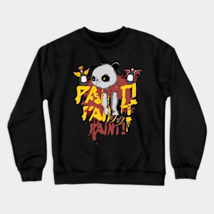 Panda Paint Painter Artist Art Crewneck Sweatshirt